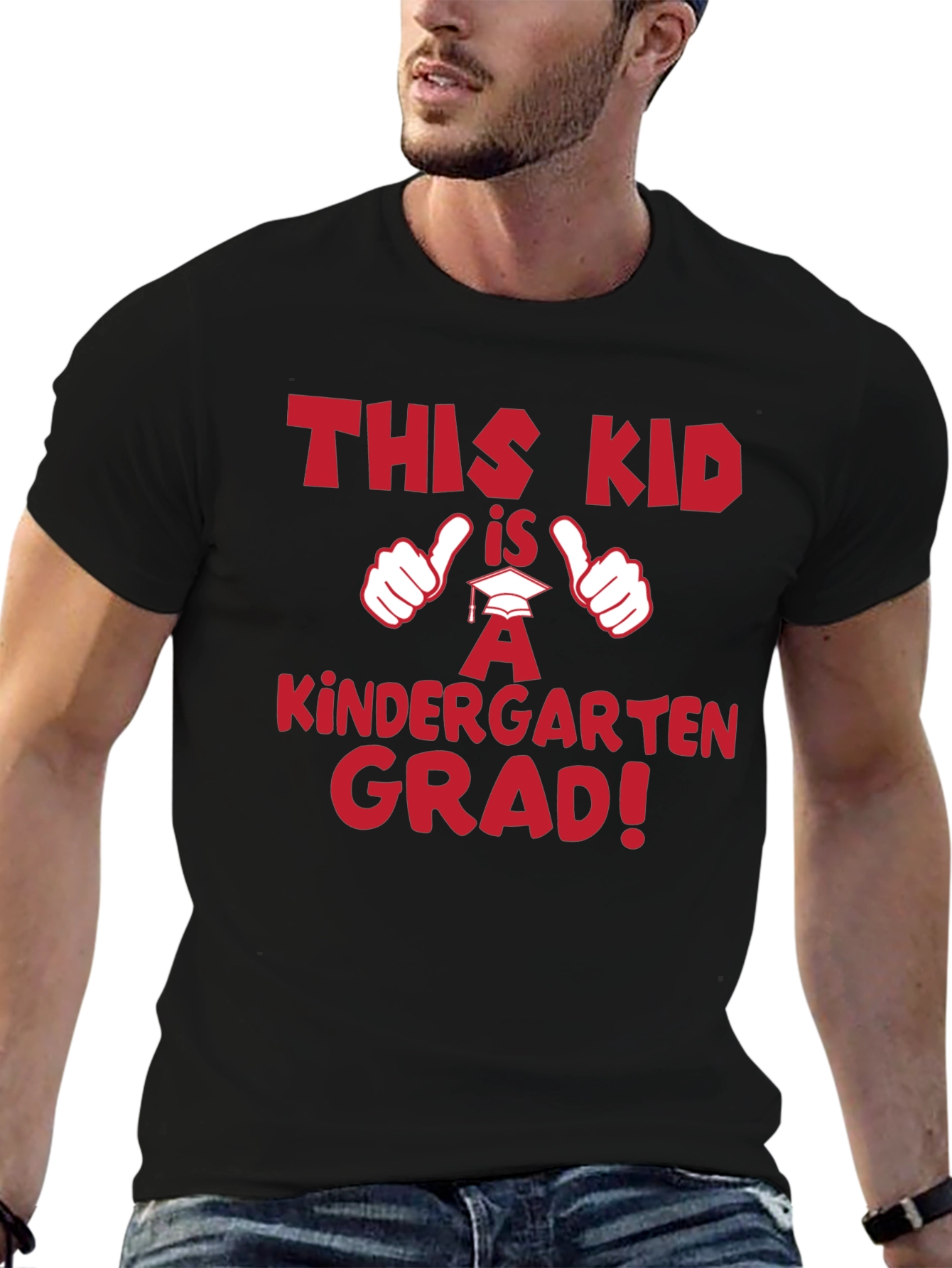 Kindergarten Grad T-Shirt: This Kid Is a Grad!