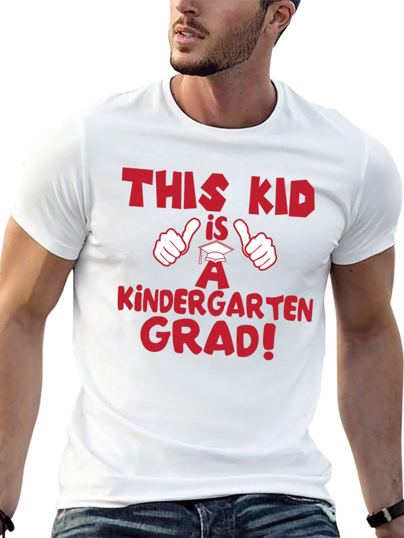 Kindergarten Grad T-Shirt: This Kid Is a Grad!