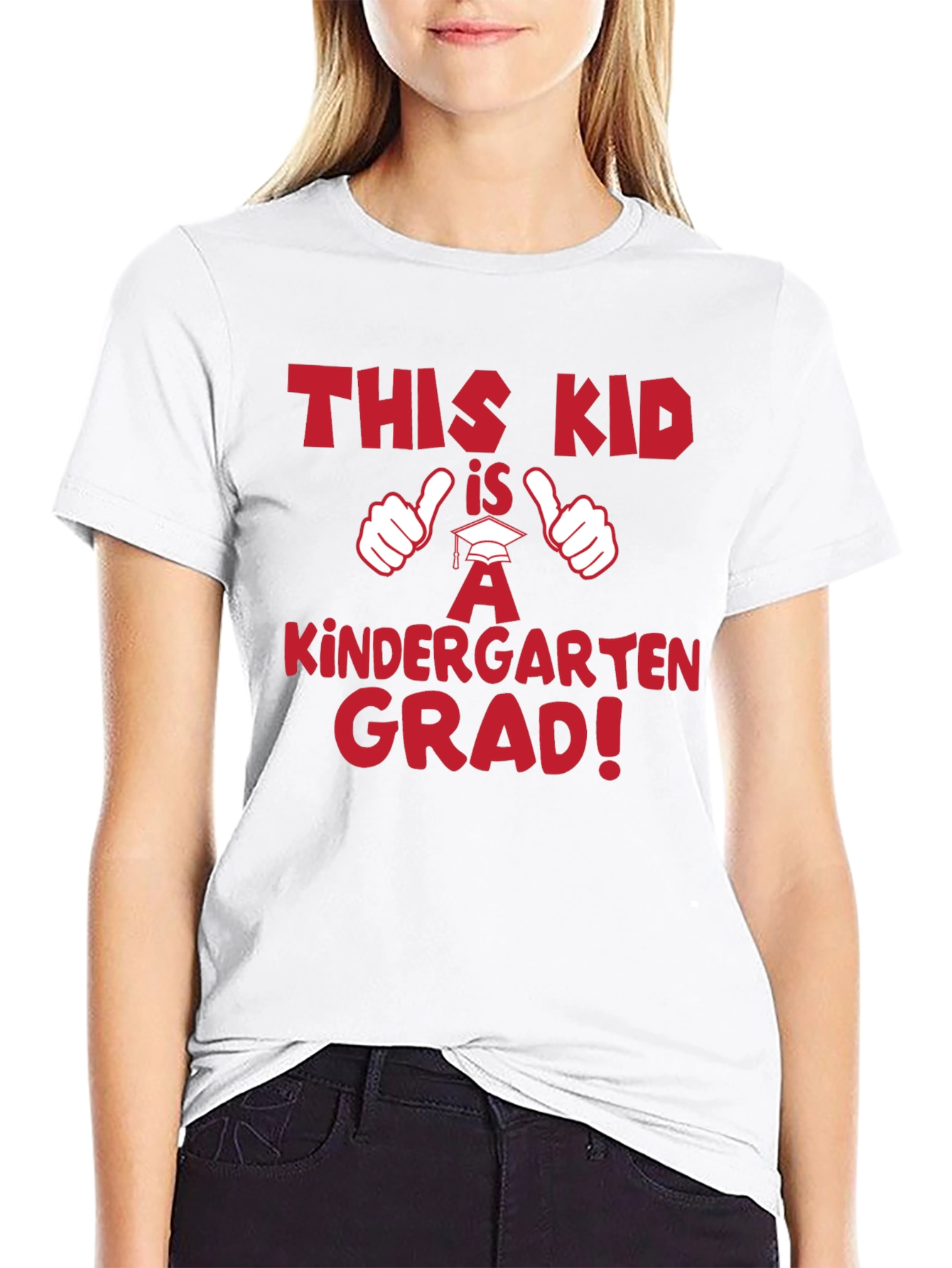Kindergarten Grad T-Shirt: This Kid Is a Grad!