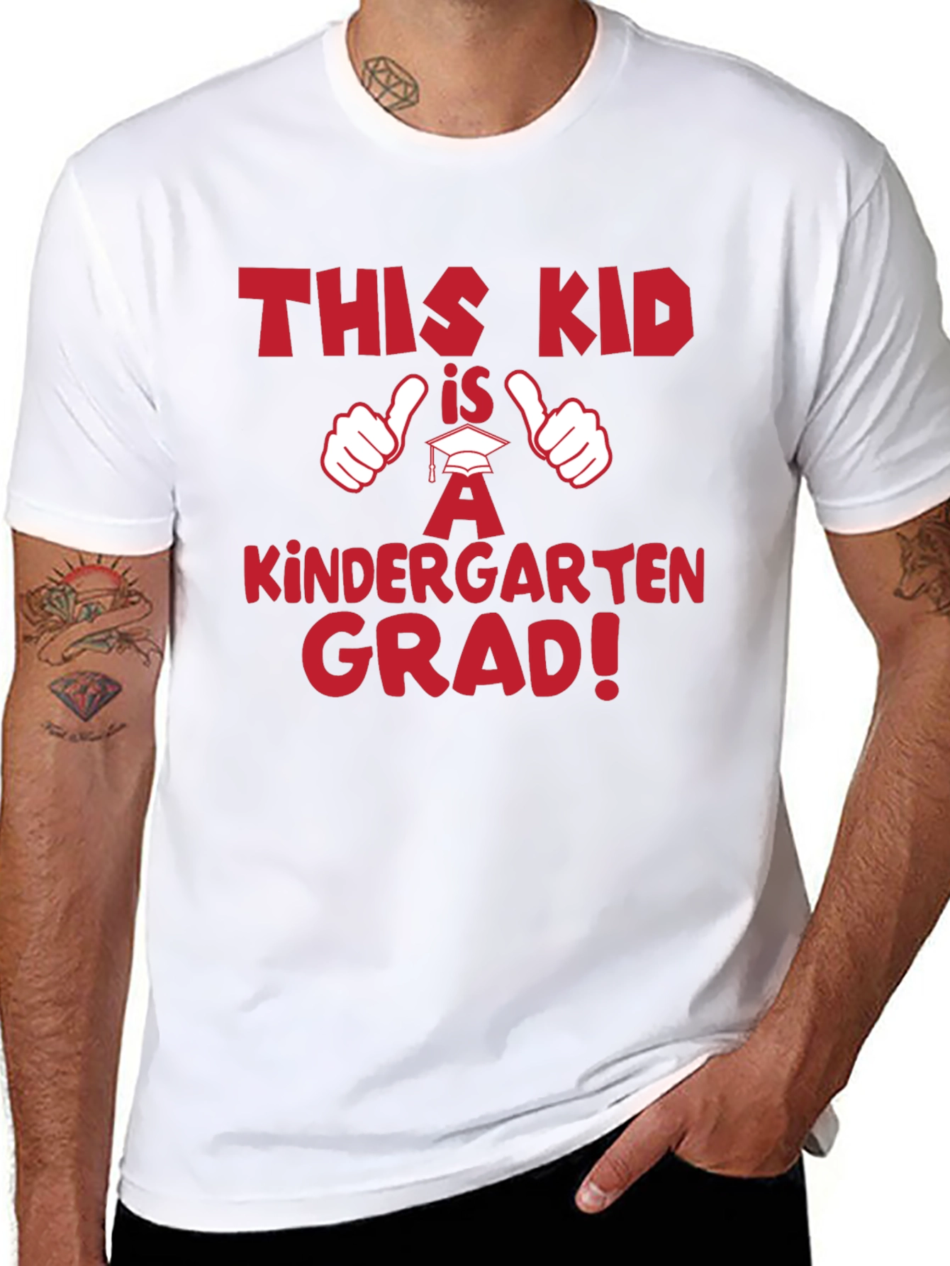 Kindergarten Grad T-Shirt: This Kid Is a Grad!