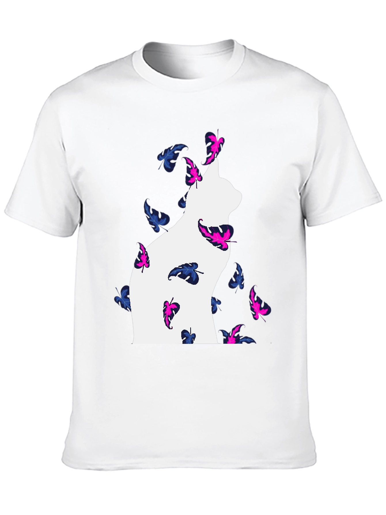 Cat & Butterfly T-Shirt