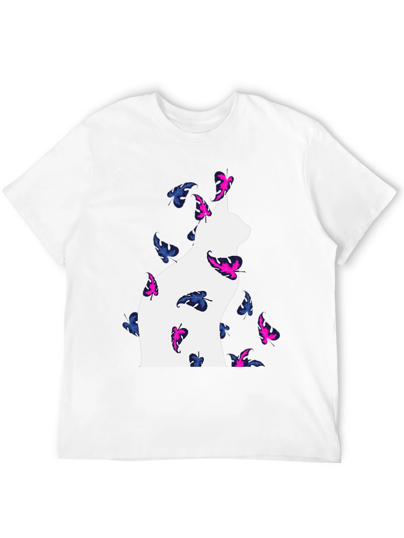 Cat & Butterfly T-Shirt