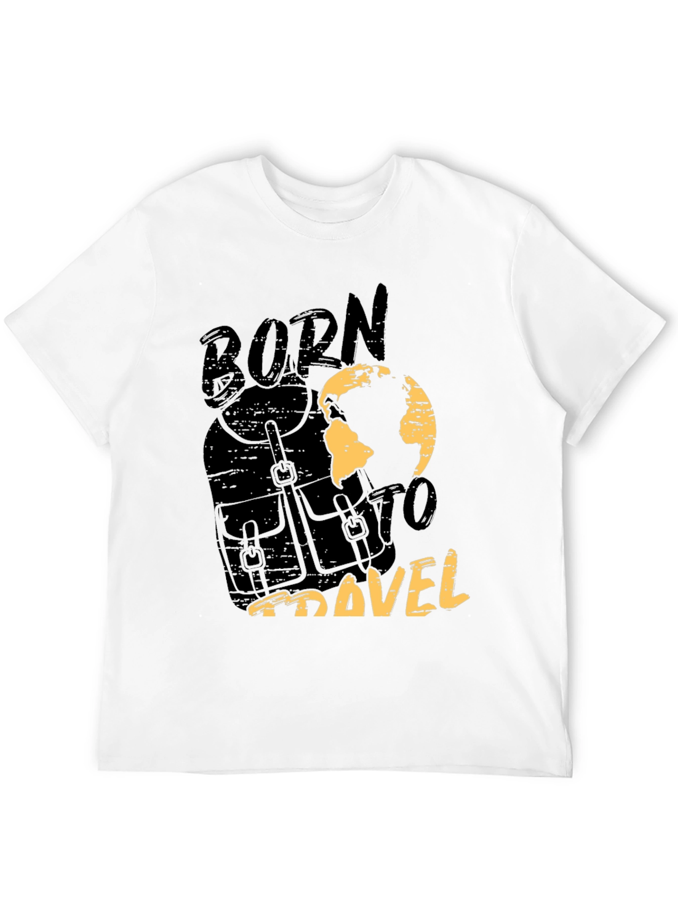 Born To Travel Graphic Tee - Adventure Ready