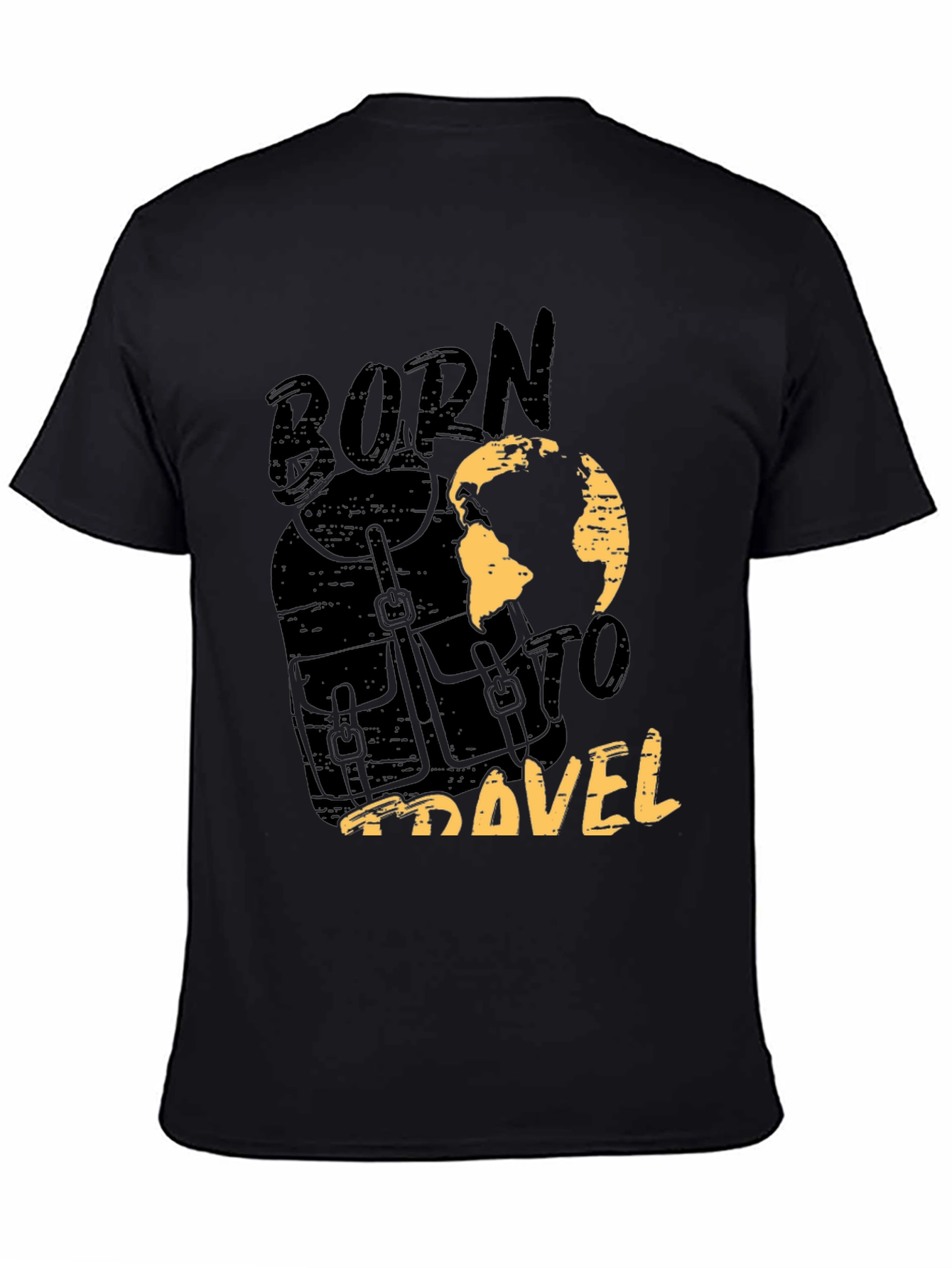 Born To Travel Graphic Tee - Adventure Ready