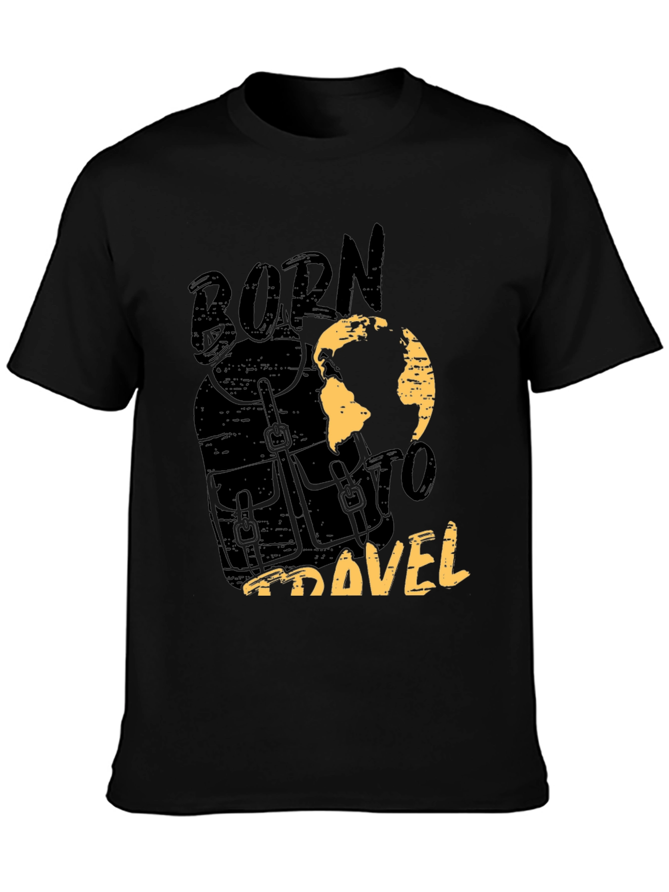 Born To Travel Graphic Tee - Adventure Ready