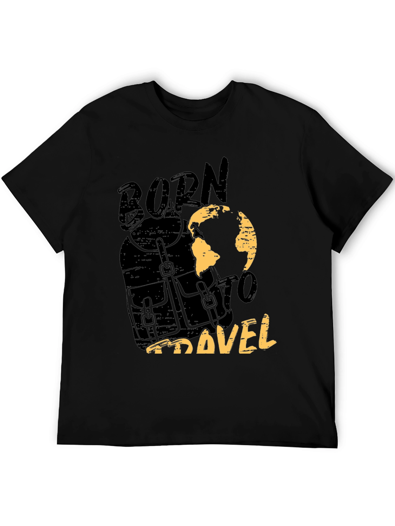 Born To Travel Graphic Tee - Adventure Ready
