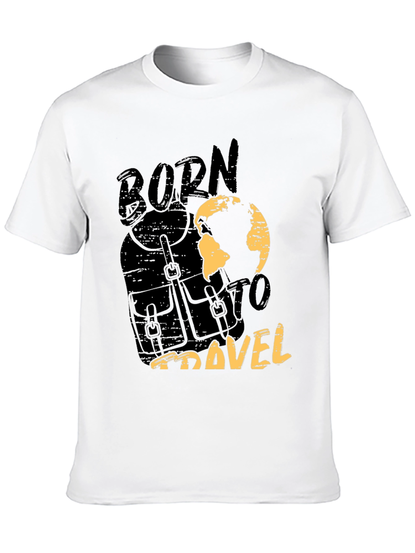 Born To Travel Graphic Tee - Adventure Ready