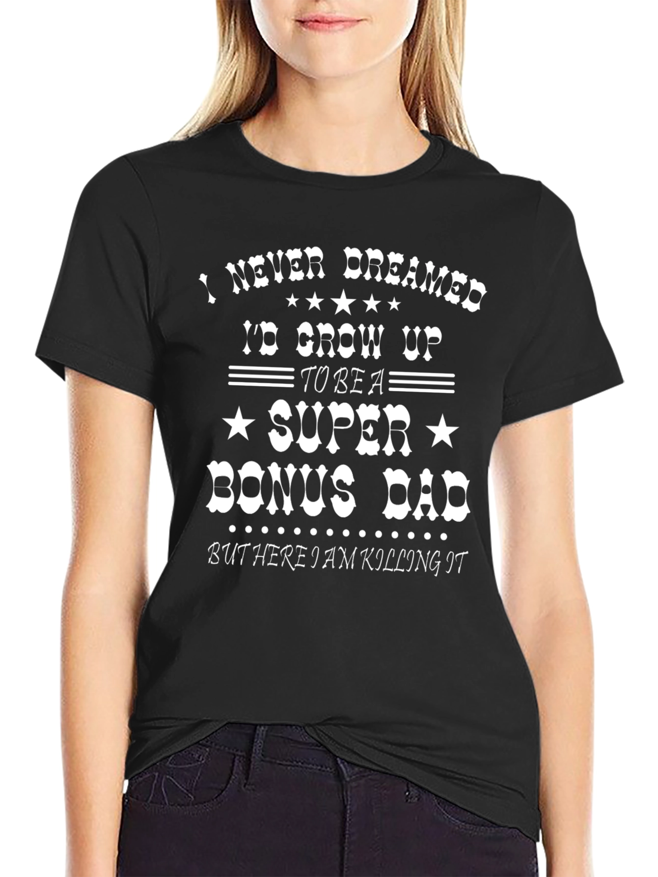 Super Bonus Dad Graphic T-Shirt