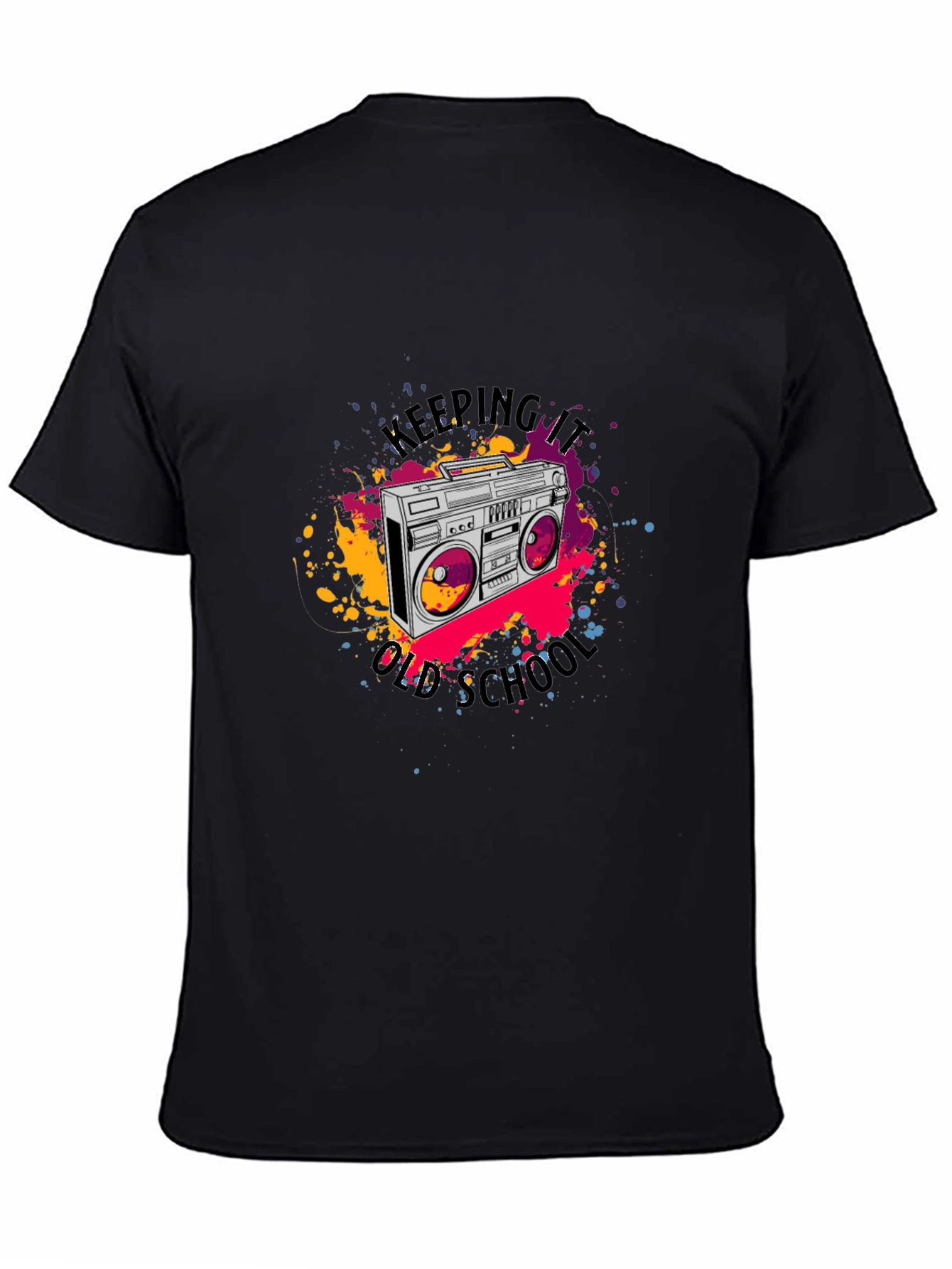 Retro Boombox T-Shirt - Keeping It Old School