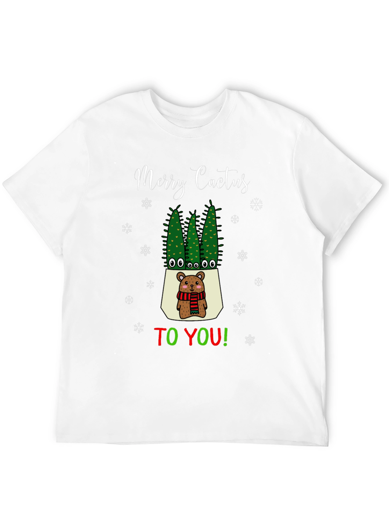 Merry Cactus To You! Funny Christmas T-Shirt