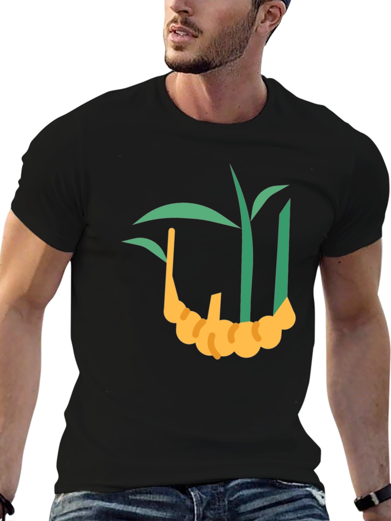 Ginger Plant Graphic Tee - Unique Design