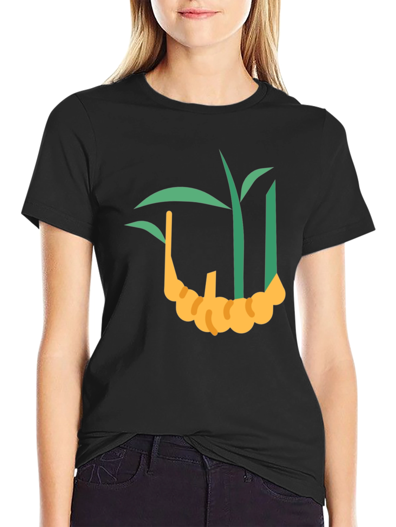Ginger Plant Graphic Tee - Unique Design