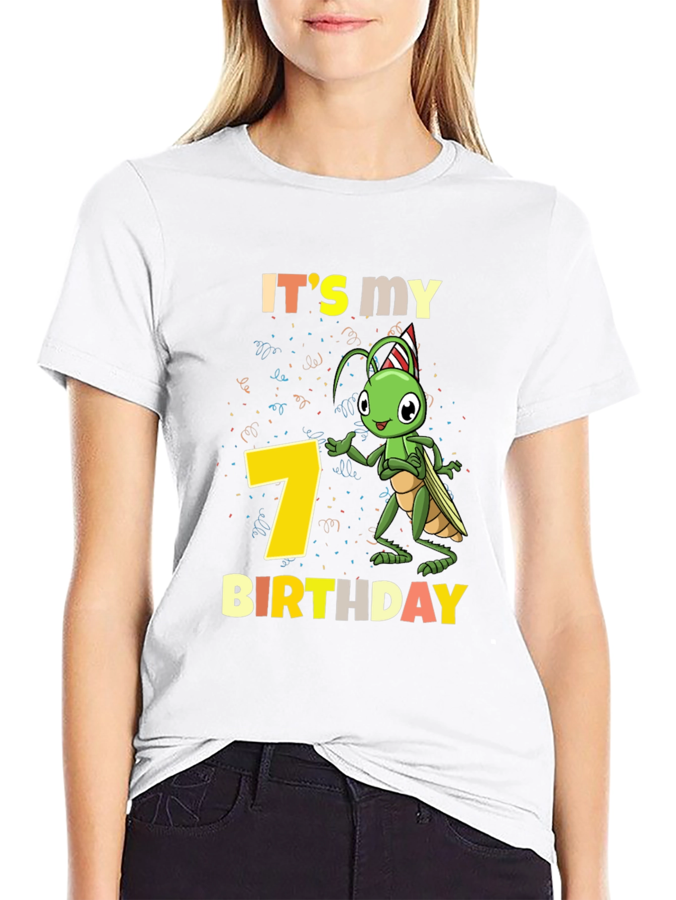 Its My 7th Birthday Grasshopper T-Shirt