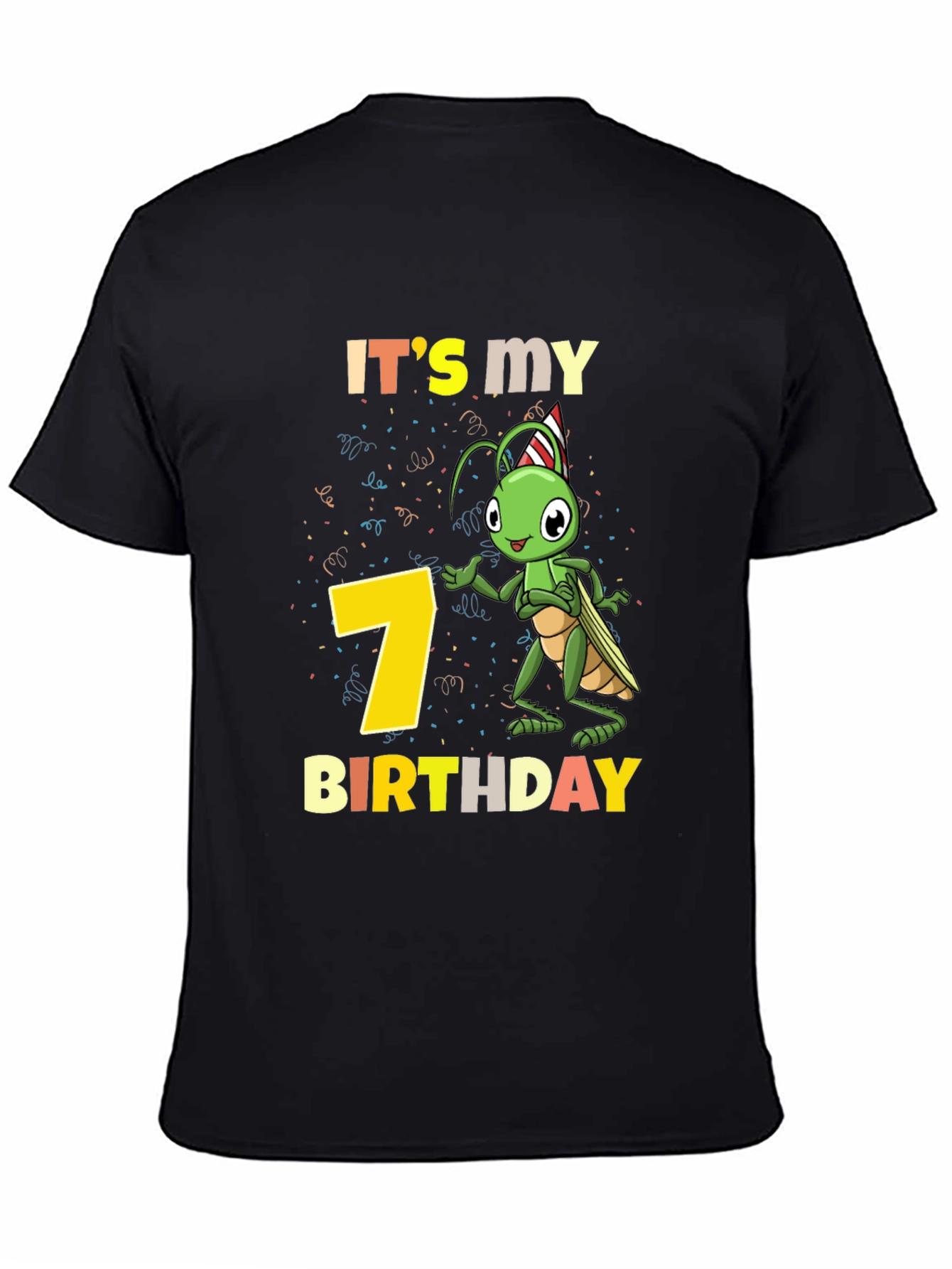 Its My 7th Birthday Grasshopper T-Shirt