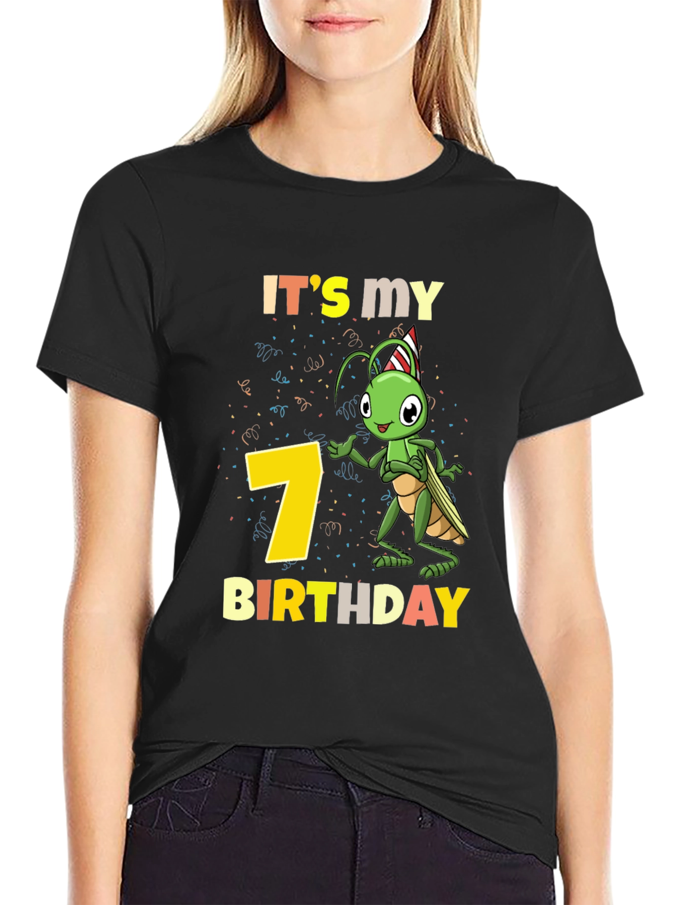 Its My 7th Birthday Grasshopper T-Shirt