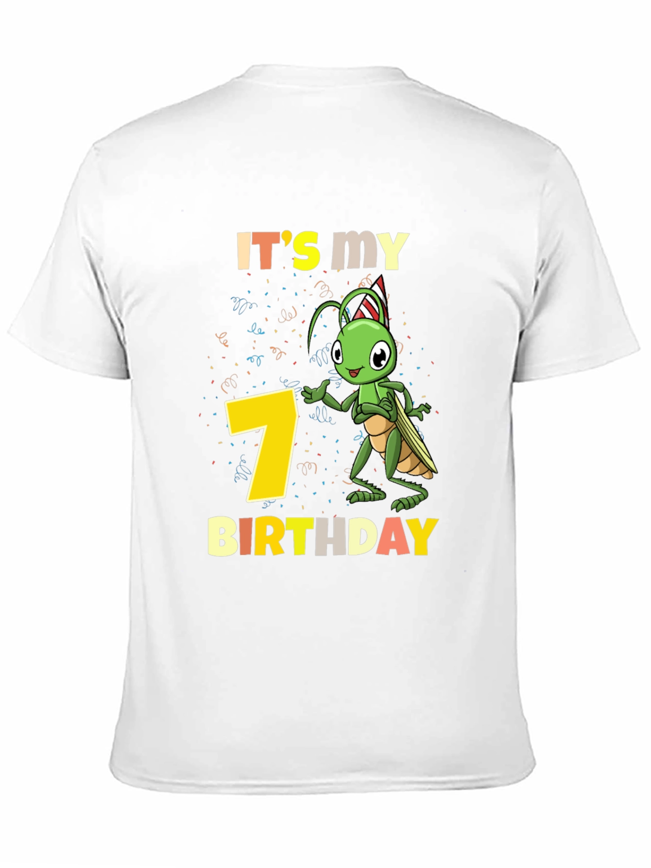 Its My 7th Birthday Grasshopper T-Shirt
