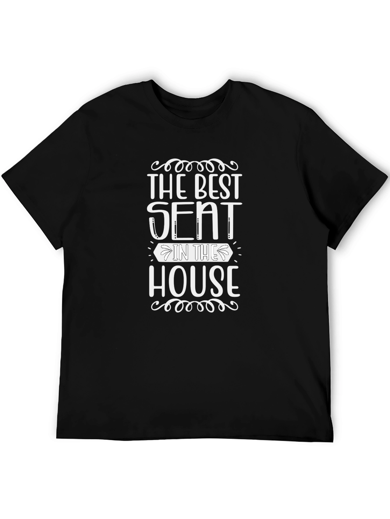 Best Seat in the House T-Shirt - Black