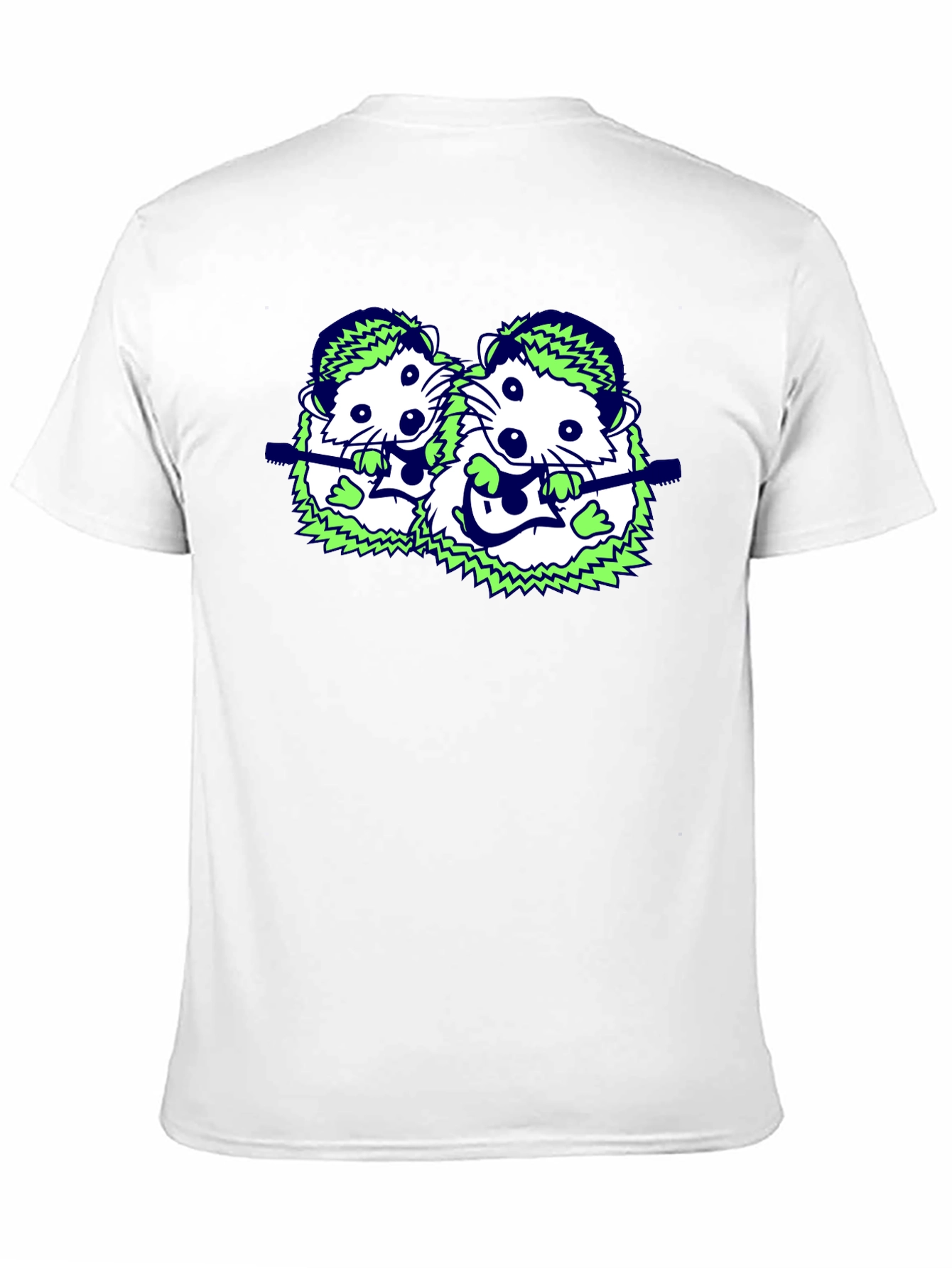 Quirky Hedgehog Band T-Shirt