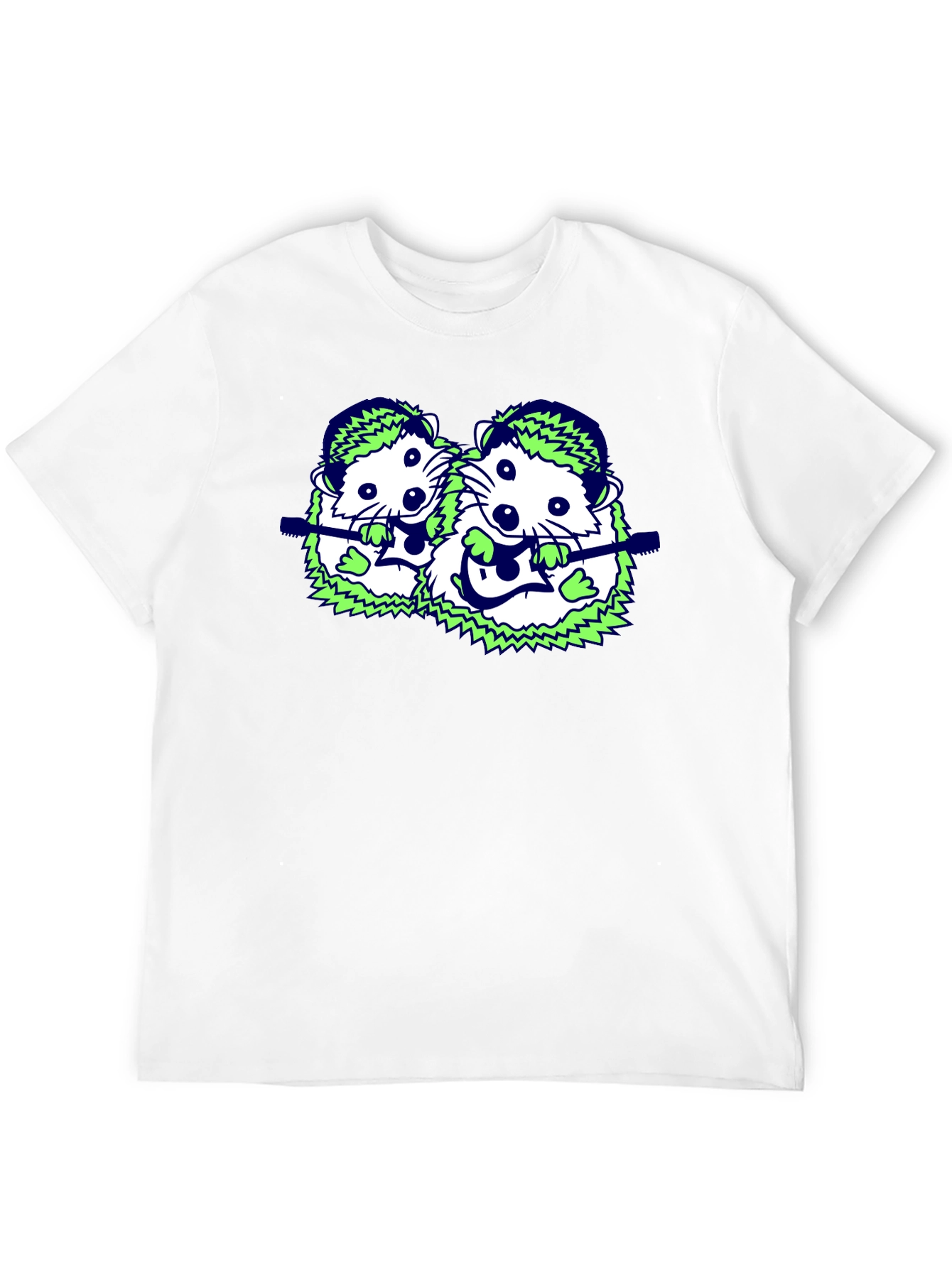 Quirky Hedgehog Band T-Shirt