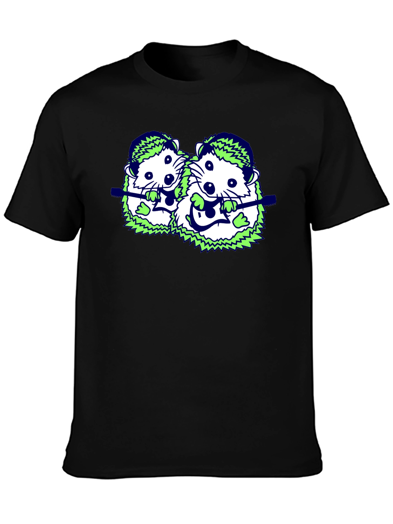 Quirky Hedgehog Band T-Shirt