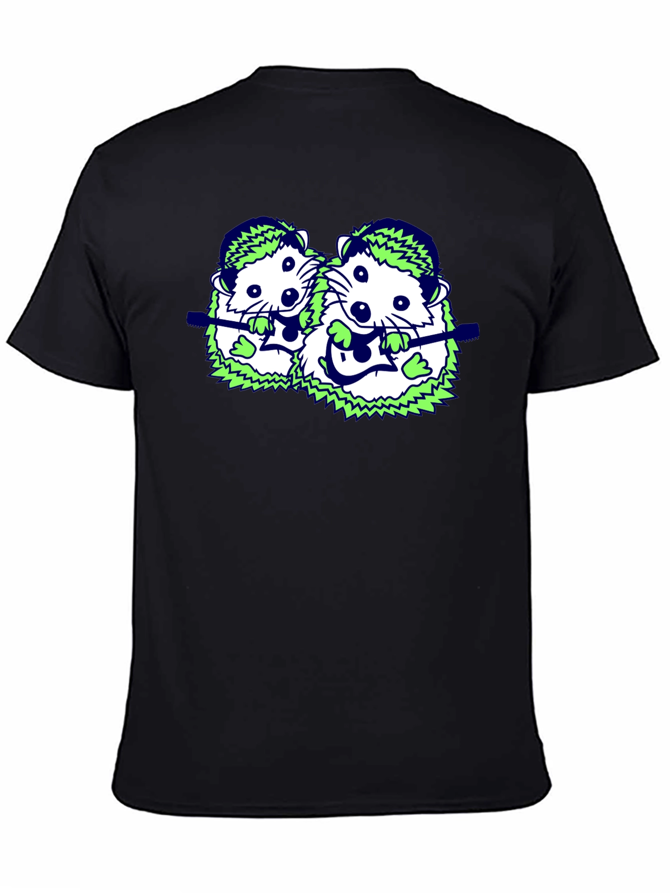 Quirky Hedgehog Band T-Shirt
