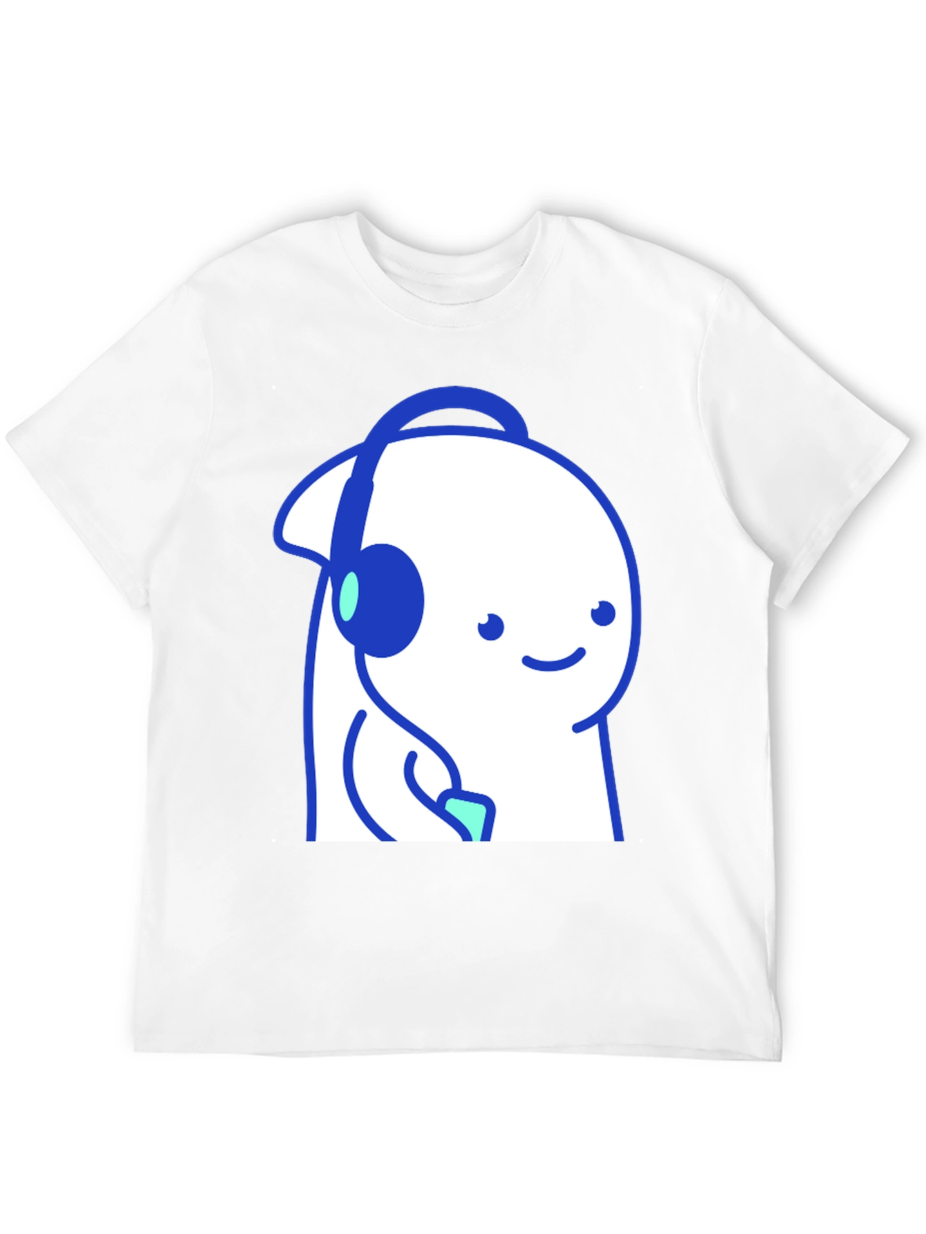 Cute Bloop T-Shirt - Black Cotton Blend