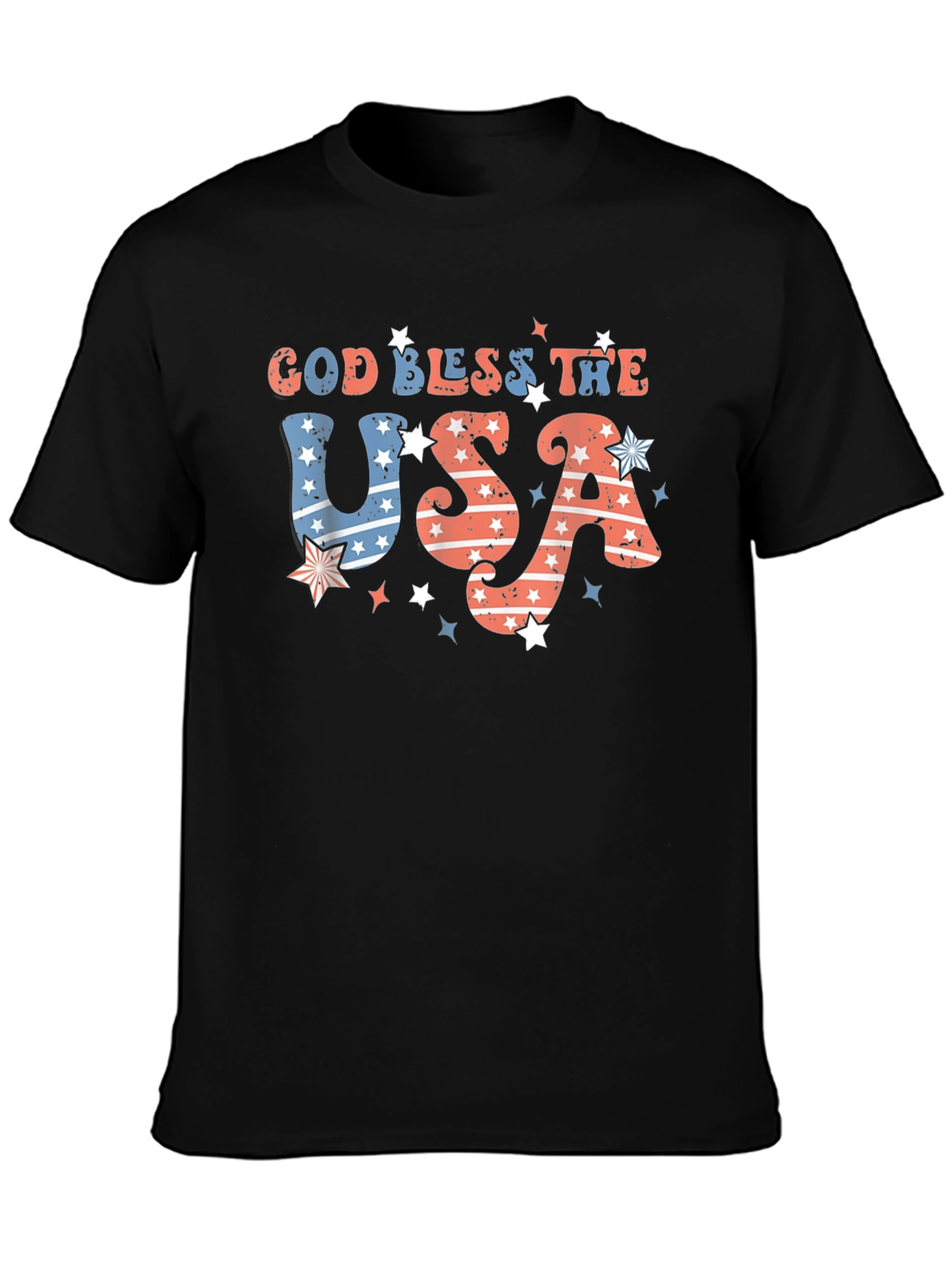 God Bless the USA Patriotic T-Shirt