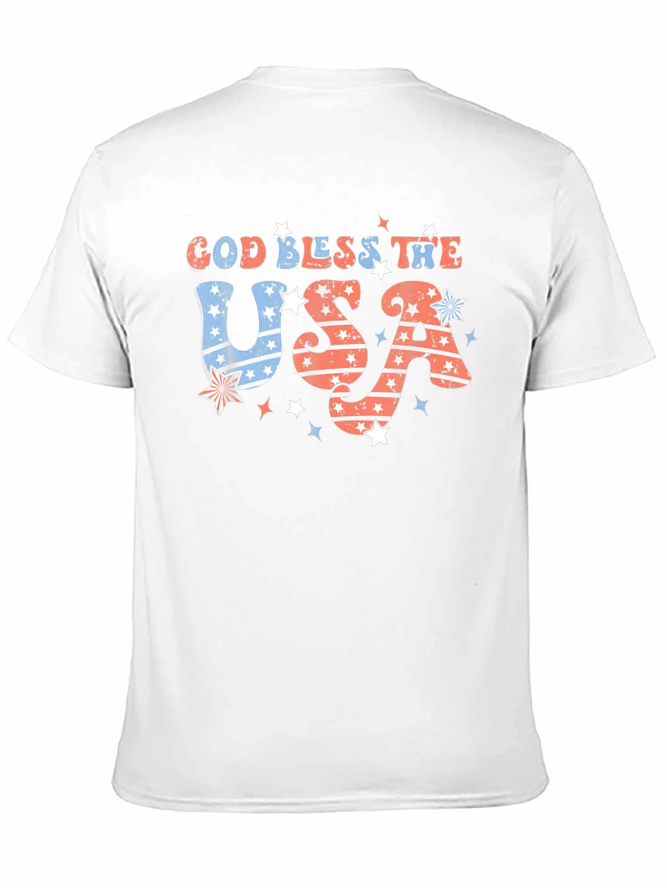 God Bless the USA Patriotic T-Shirt