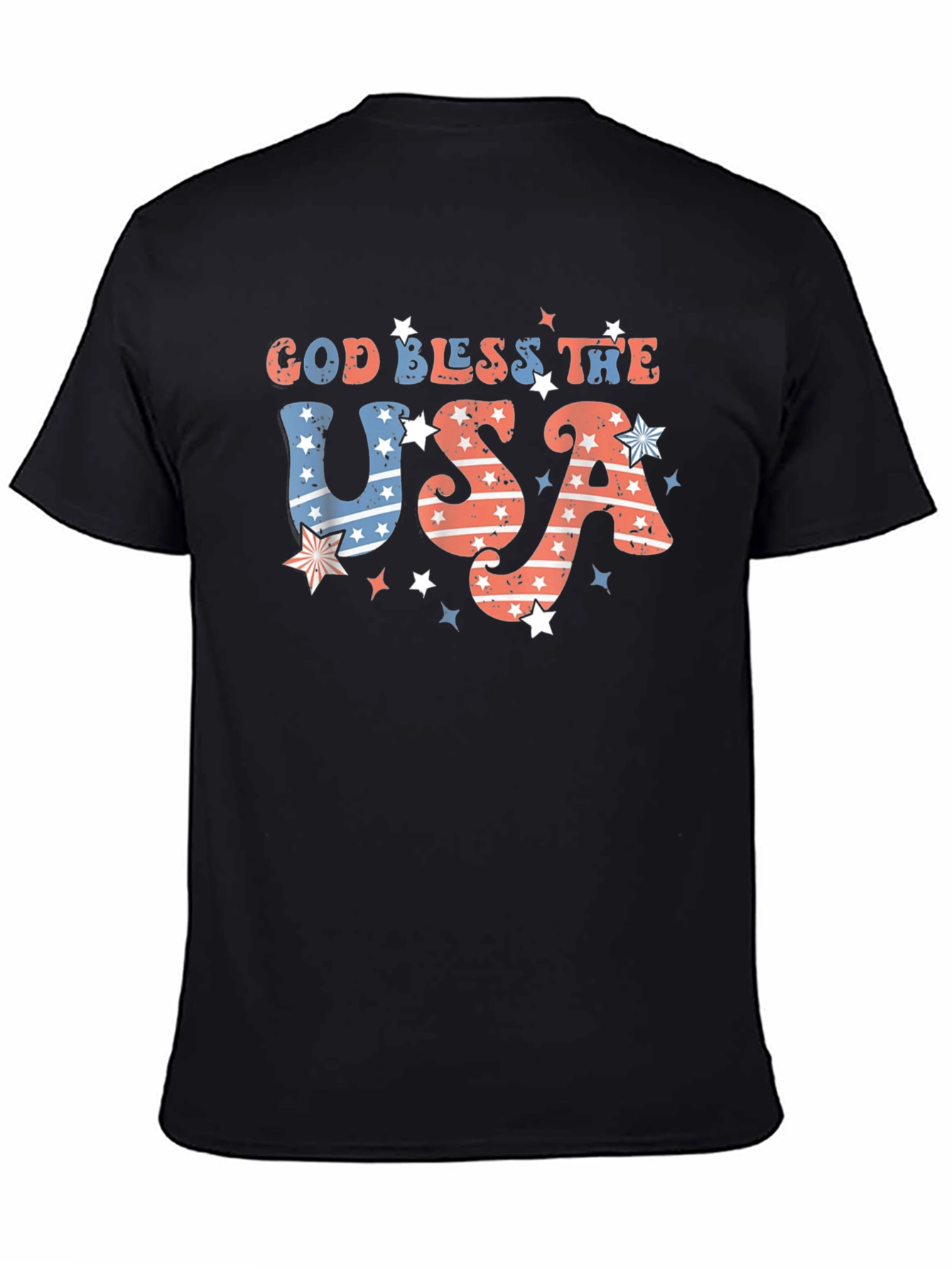 God Bless the USA Patriotic T-Shirt