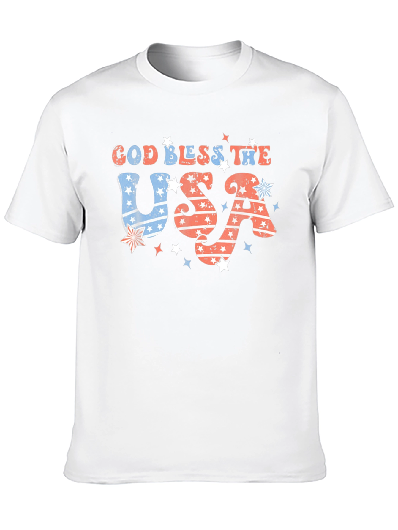 God Bless the USA Patriotic T-Shirt