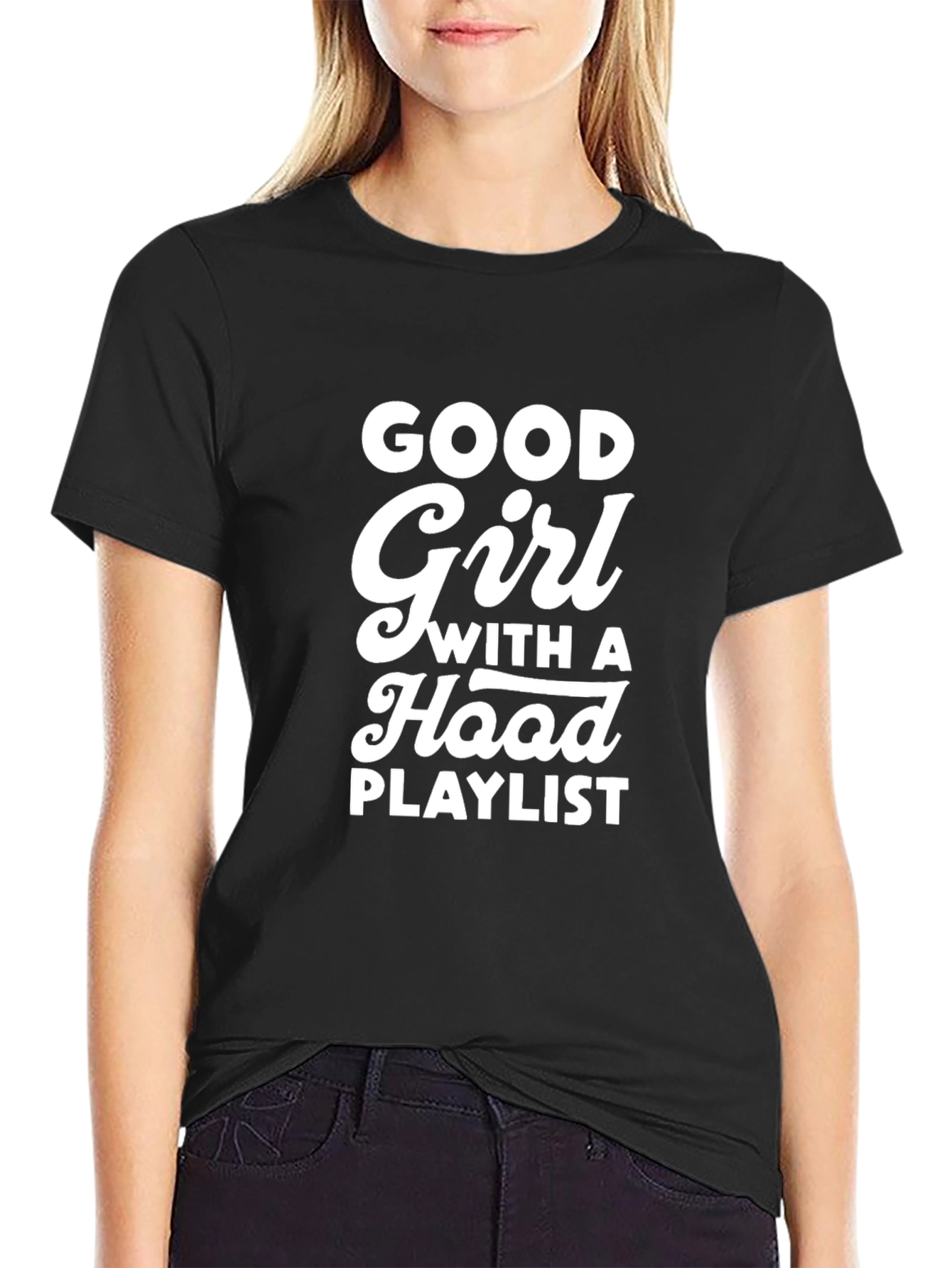 Good Girl Hood Playlist Graphic Tee