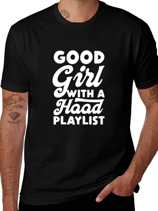 Good Girl Hood Playlist Graphic Tee
