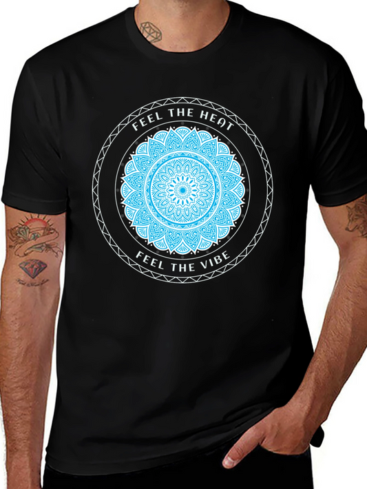 Feel The Heat Vibe Black Graphic Tee