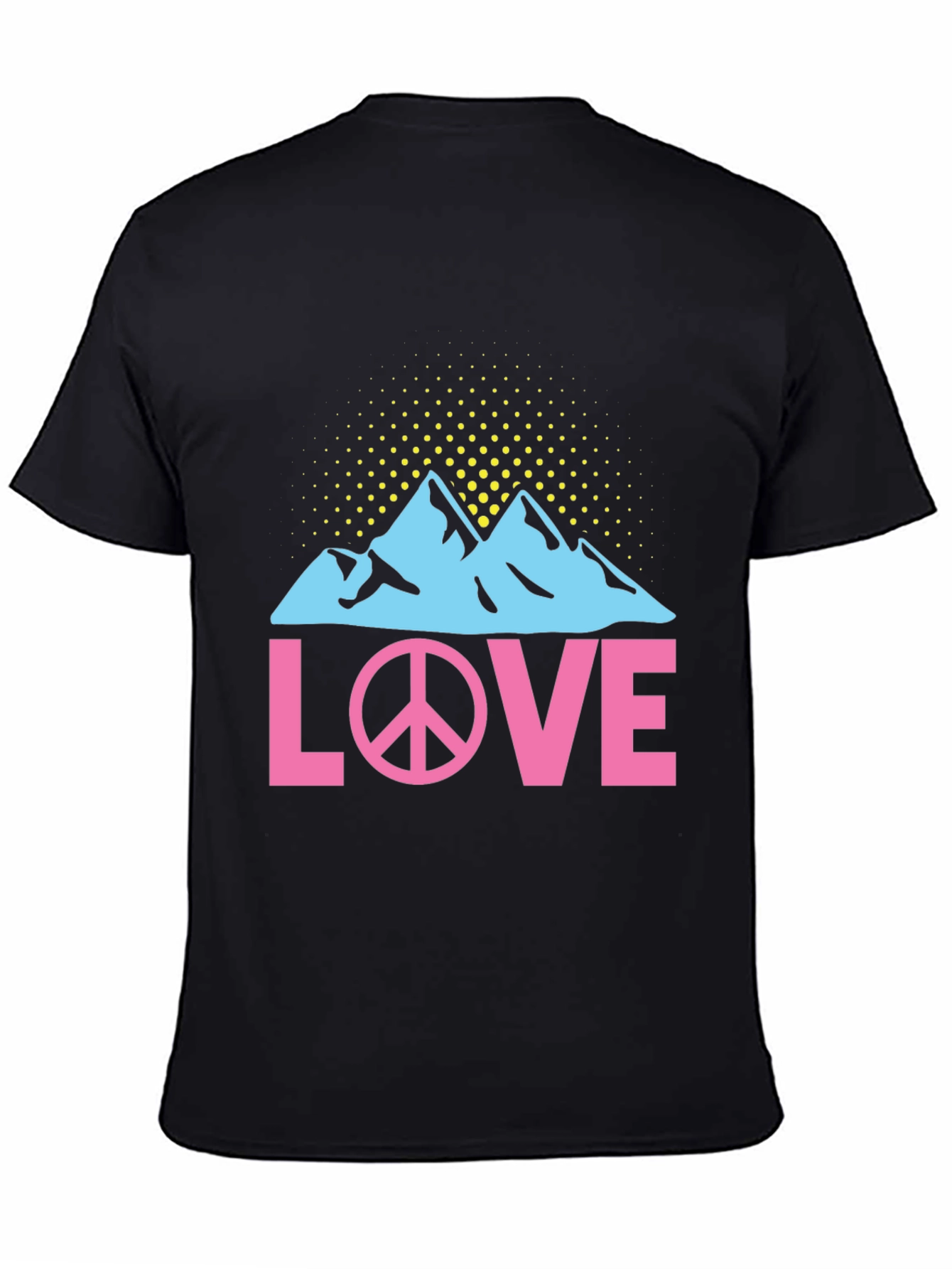 Peace Love Mountains Graphic T-Shirt
