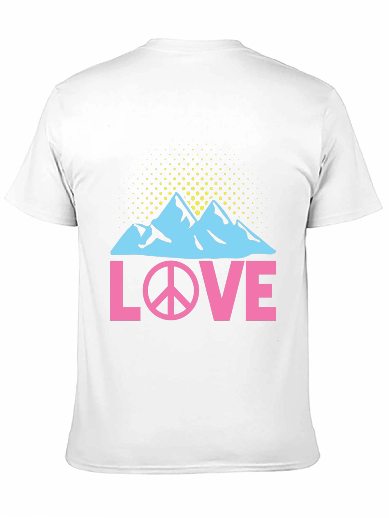 Peace Love Mountains Graphic T-Shirt