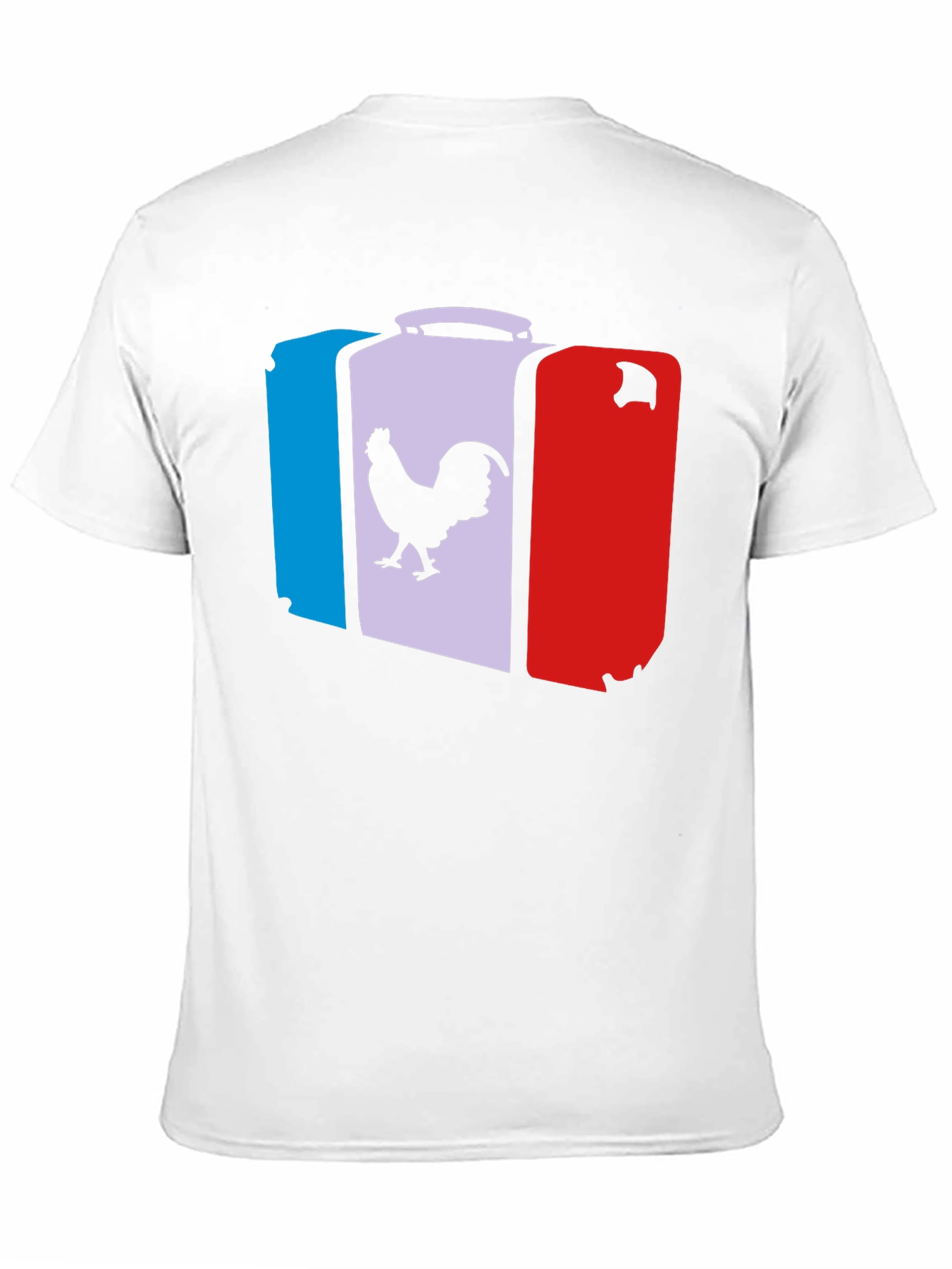 French Flag Suitcase T-Shirt