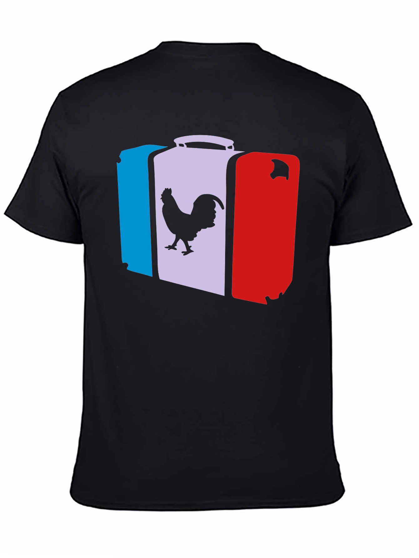 French Flag Suitcase T-Shirt