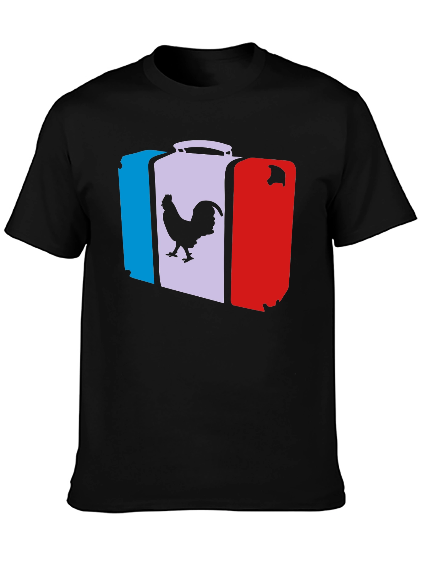 French Flag Suitcase T-Shirt