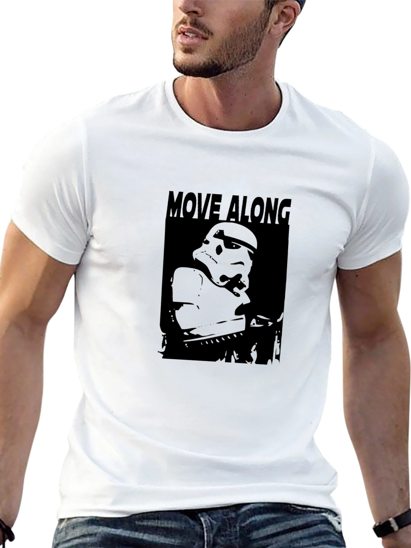 Star Wars Stormtrooper Move Along Graphic T-Shirt