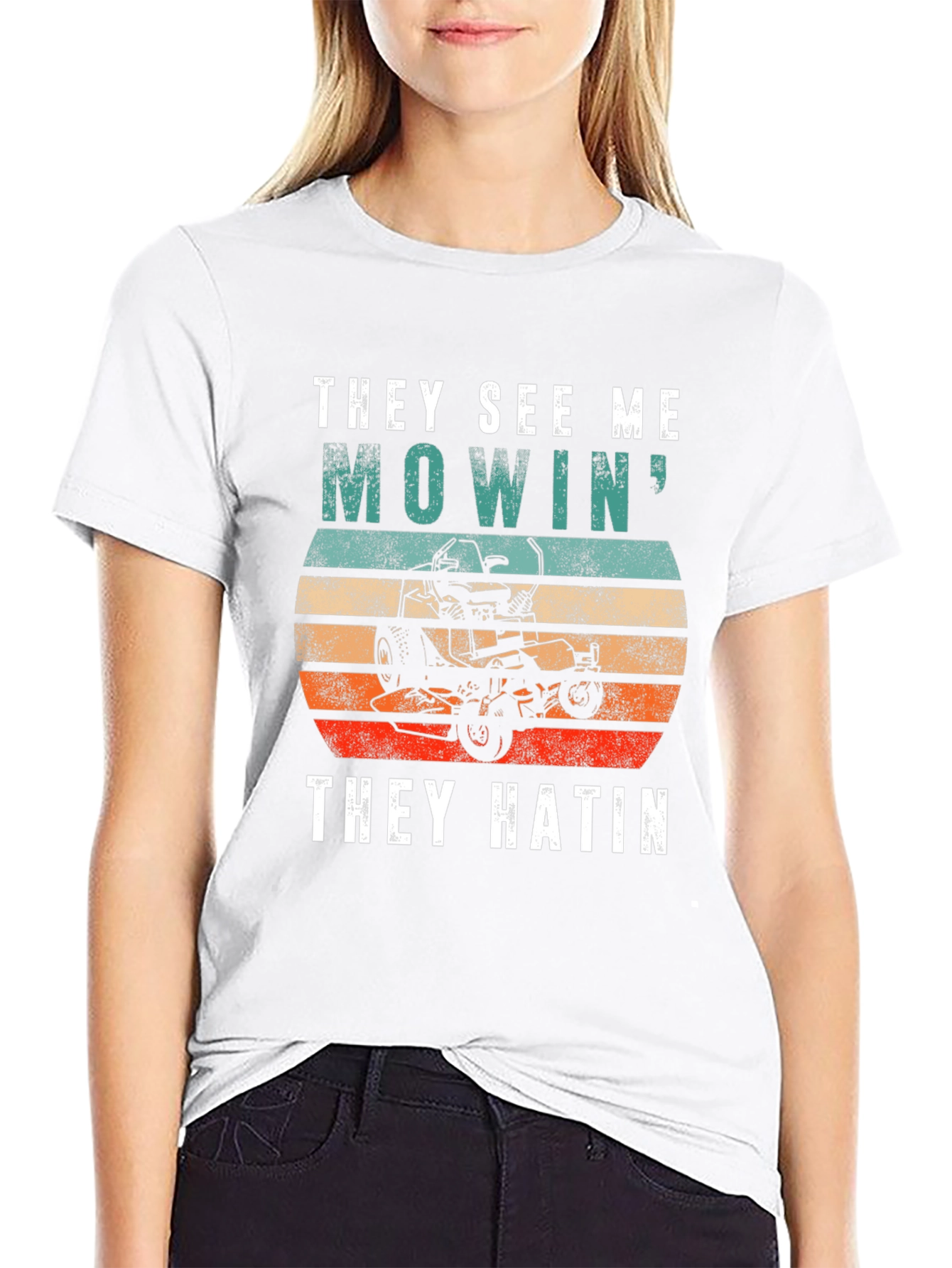 They See Me Mowin Tee