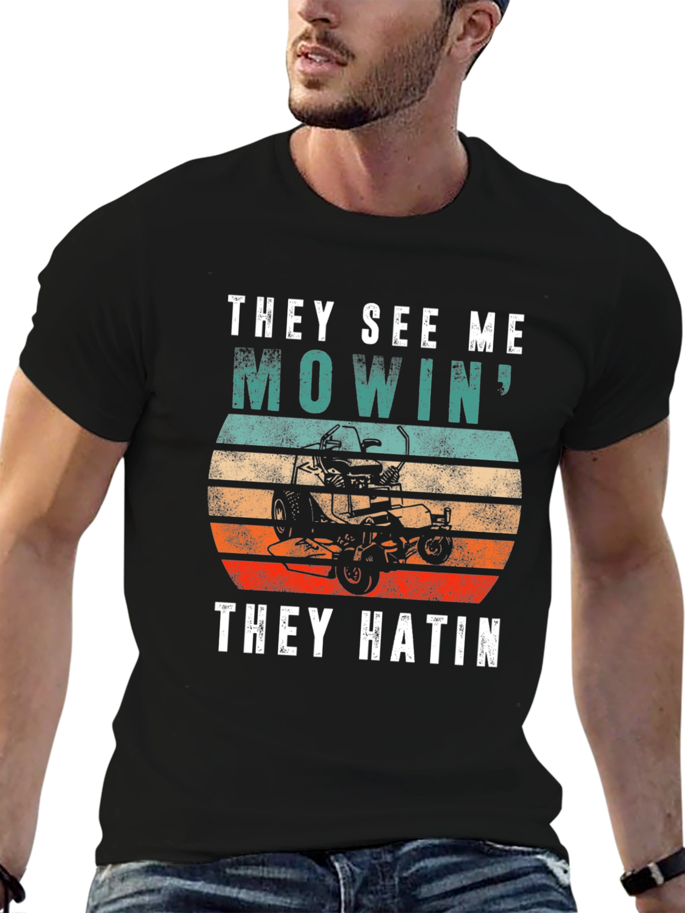 They See Me Mowin Tee