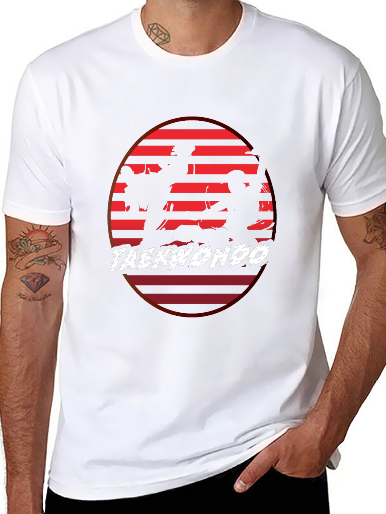 Taekwondo Silhouette T-Shirt