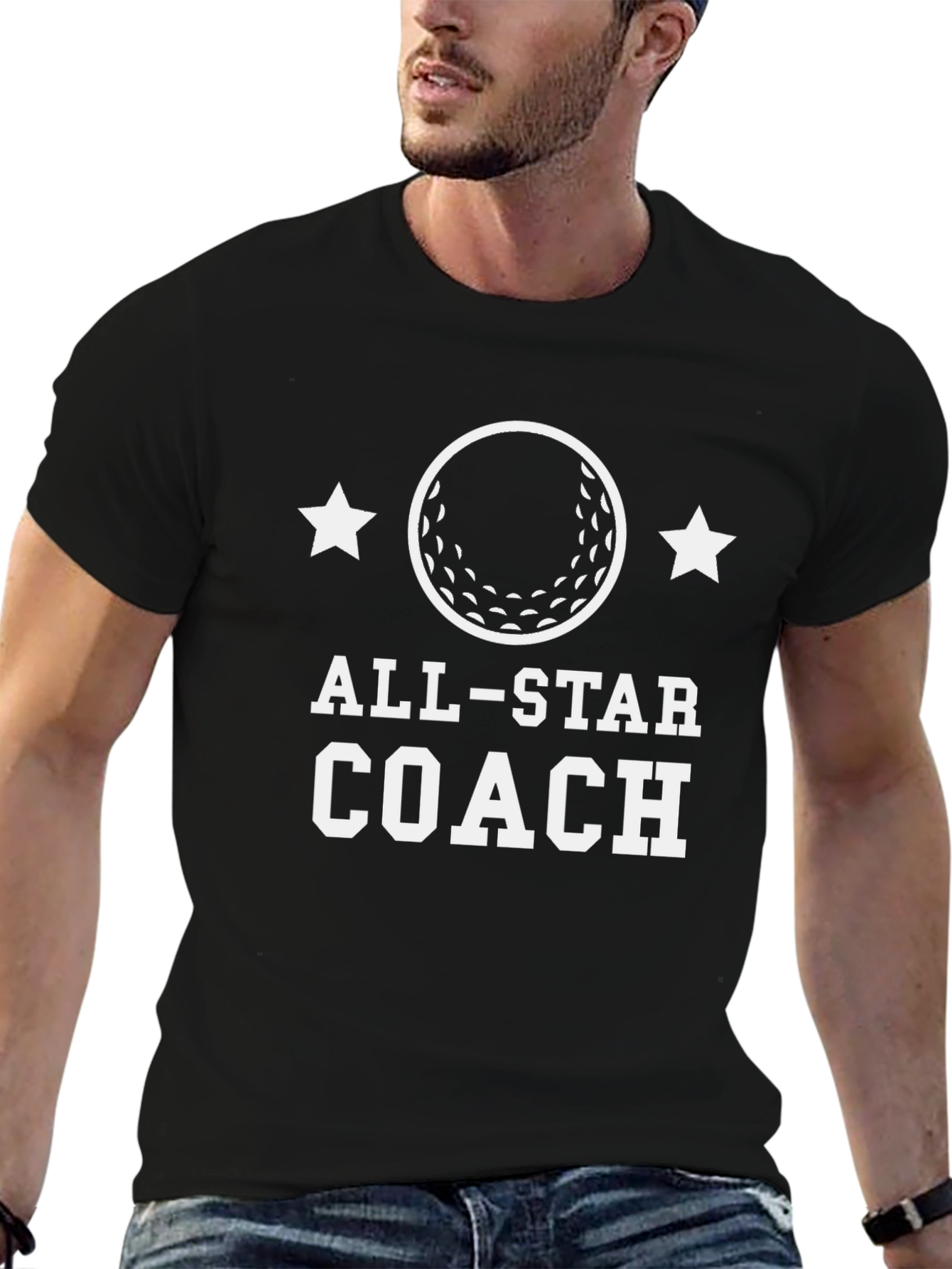 All-Star Coach Graphic Tee - Golf Lover T-Shirt