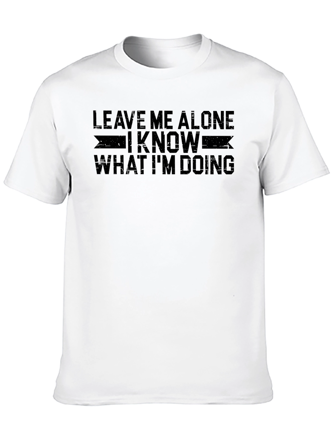 Leave Me Alone Graphic Tee - Soft Cotton T-Shirt