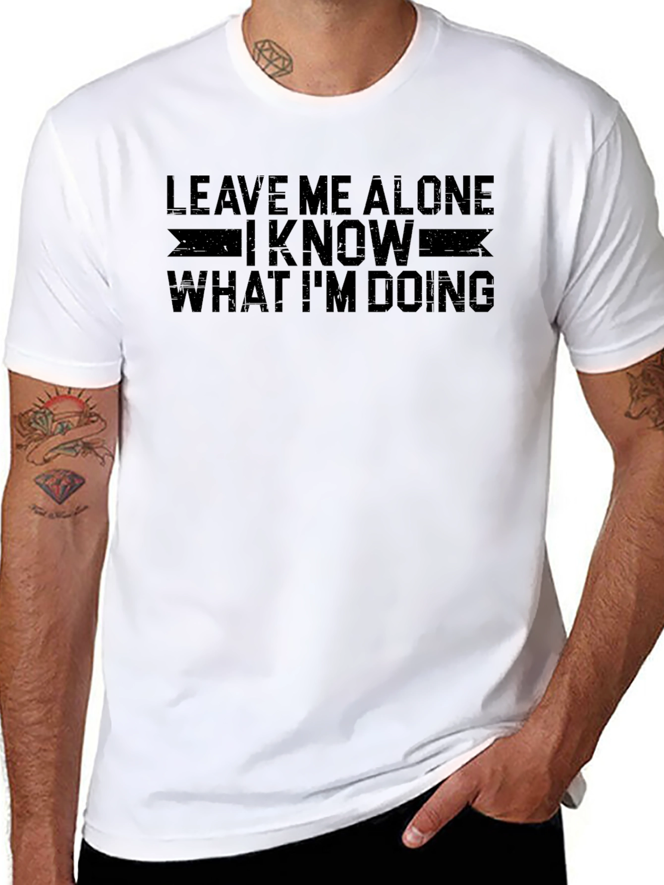 Leave Me Alone Graphic Tee - Soft Cotton T-Shirt