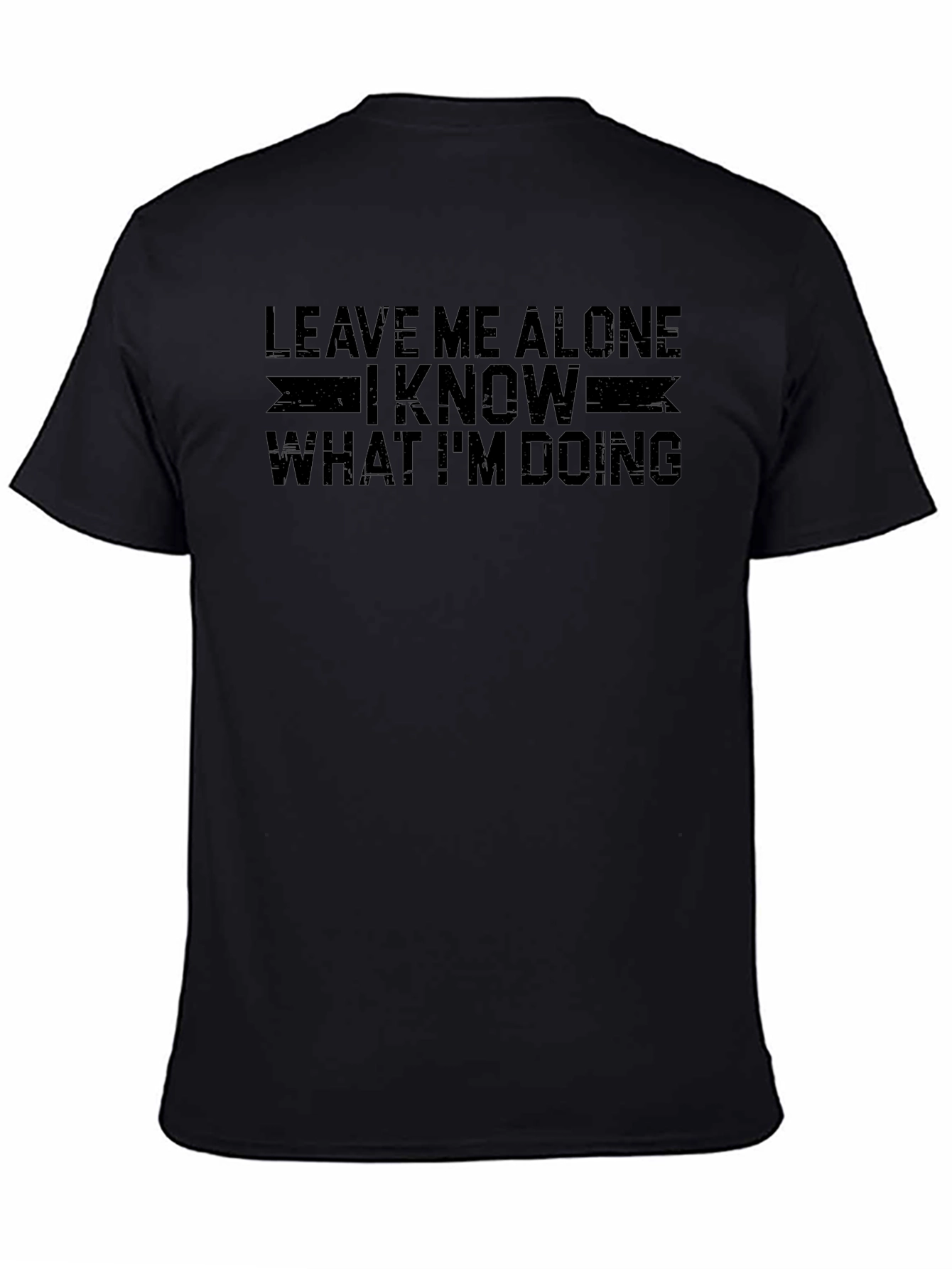 Leave Me Alone Graphic Tee - Soft Cotton T-Shirt