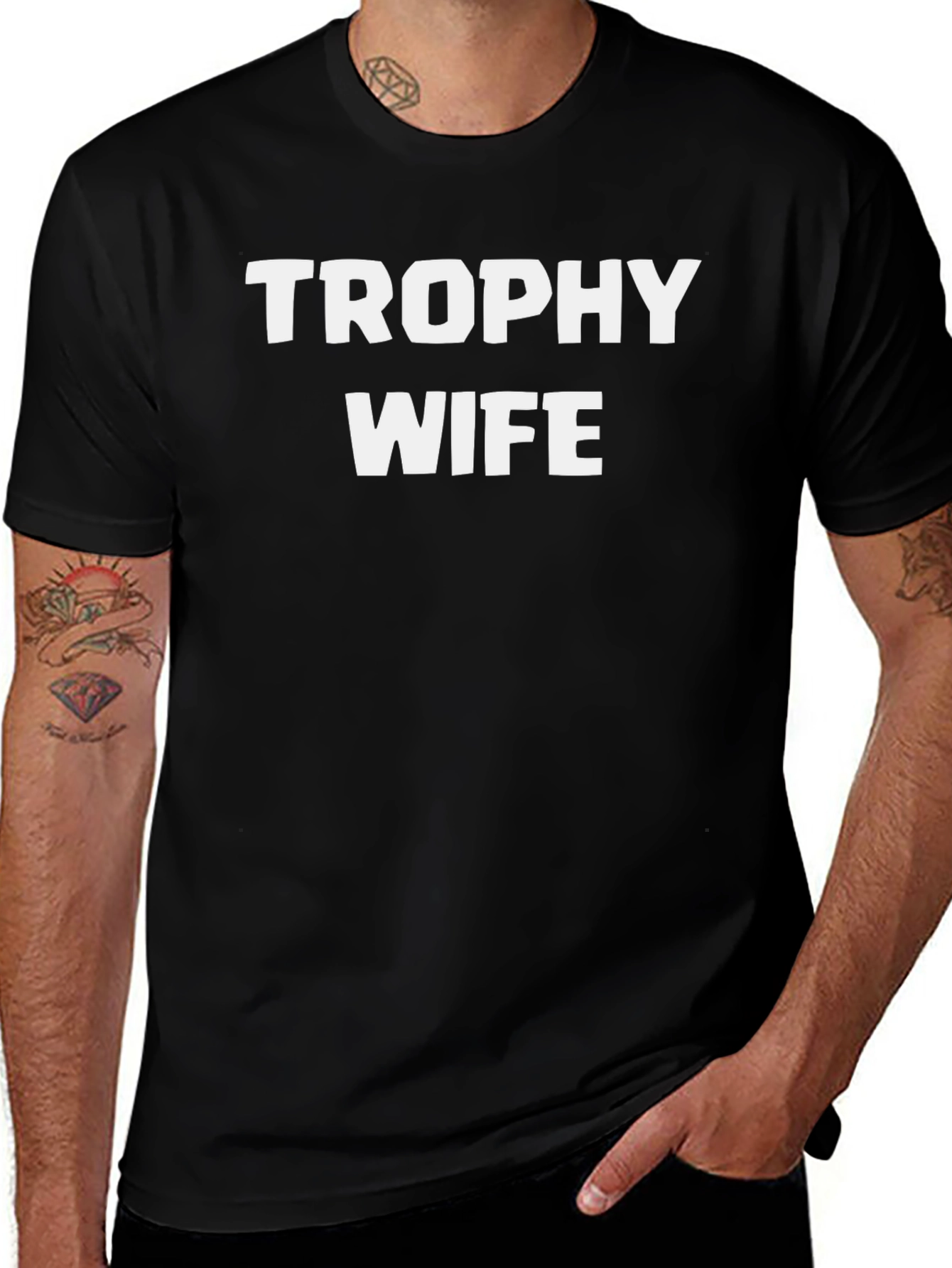 Trophy Wife T-Shirt - Bold Statement Tee