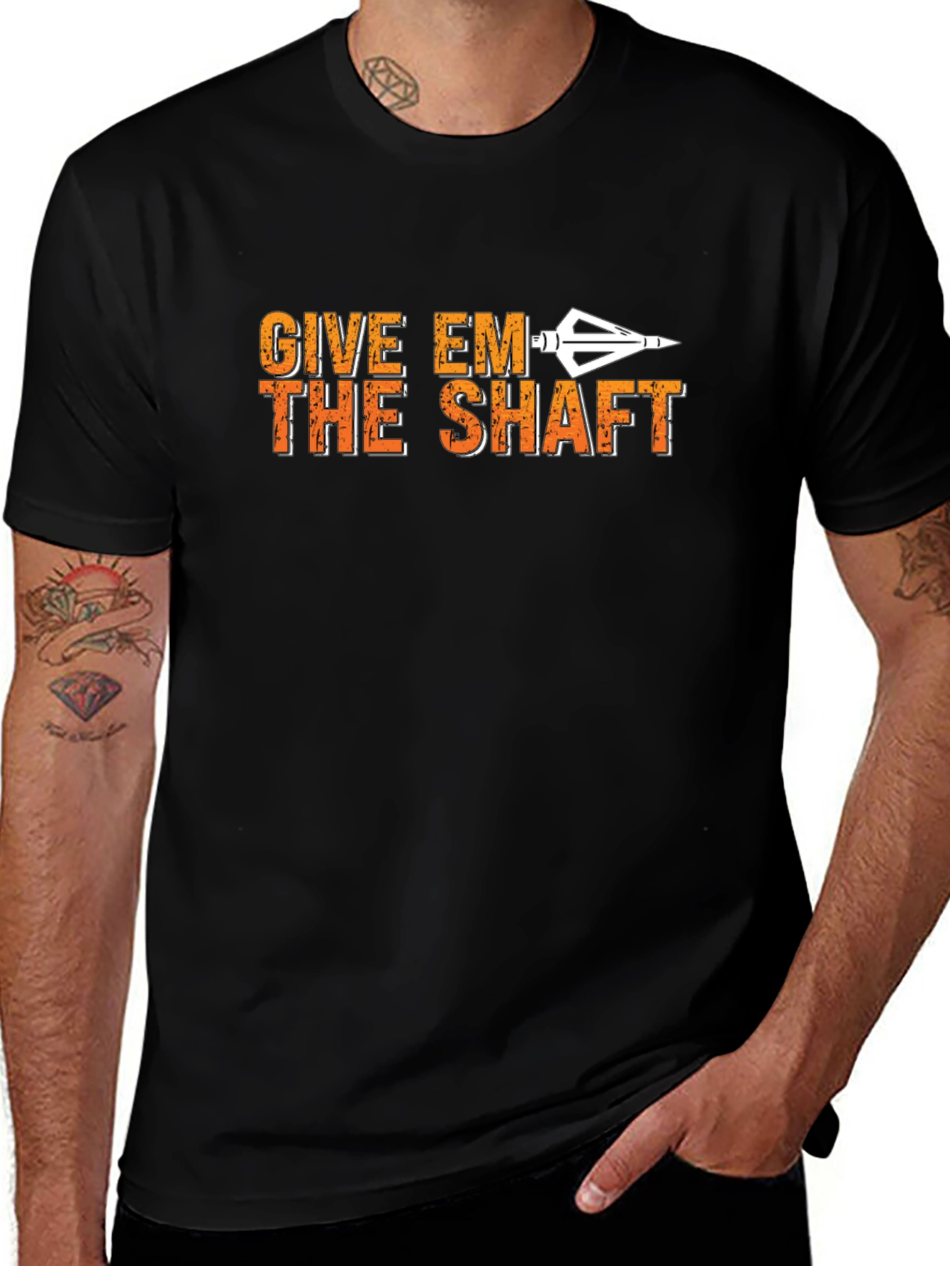 Give Em The Shaft T-Shirt
