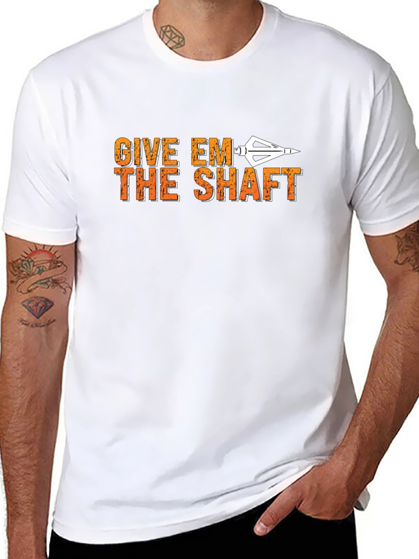 Give Em The Shaft T-Shirt