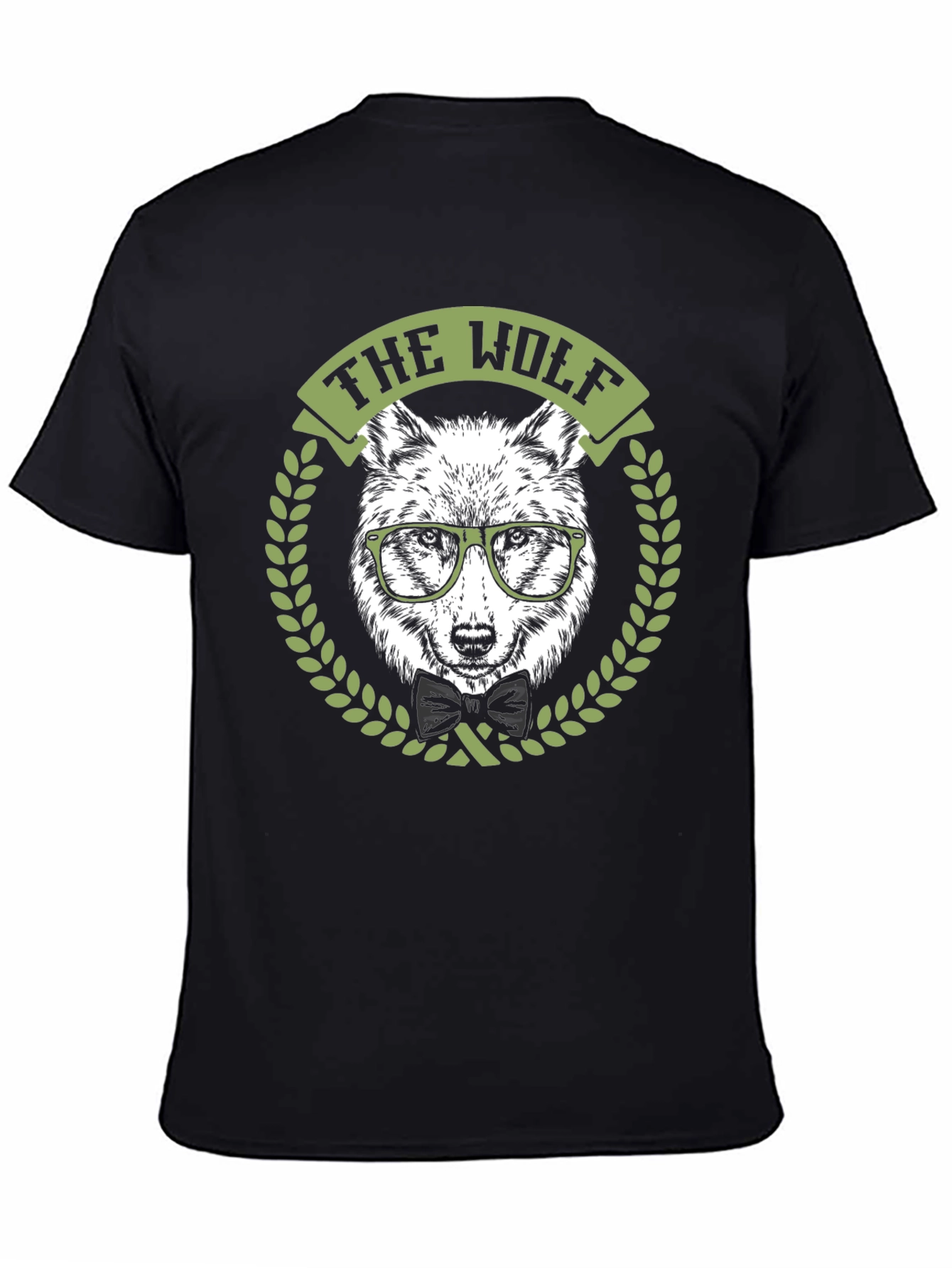 The Wolf T-Shirt: Hipster Animal Design